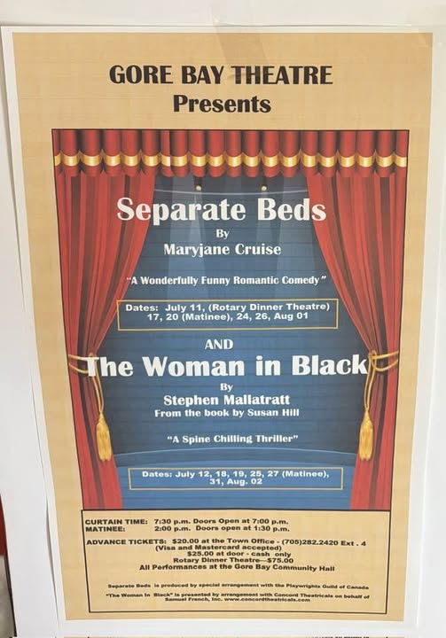 Gore Bay Theatre 2025