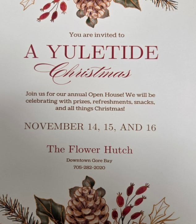 Yuletide Shopping The Flower Hutch