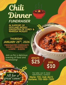 Chili Dinner Fundraiser
