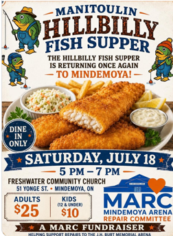 Hillbilly Fish Supper Mindemoya