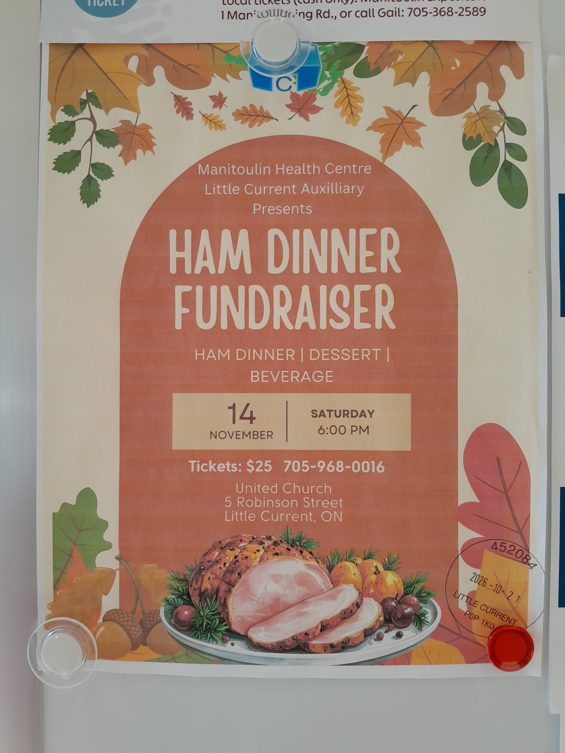 Ham Dinner Fundraiser
