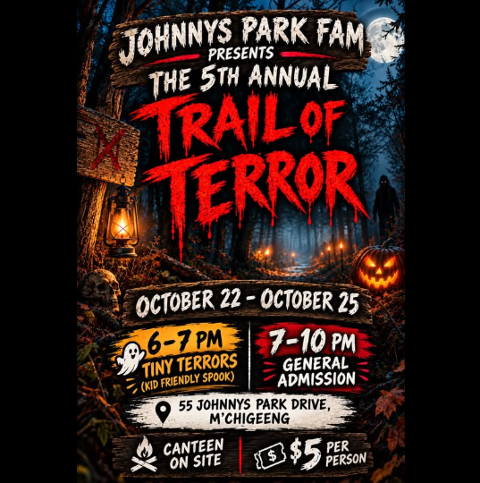5th Annual Trail of Terror - Johnny's Park Fam