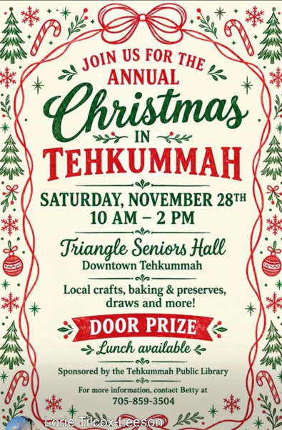 Christmas in Tehkummah