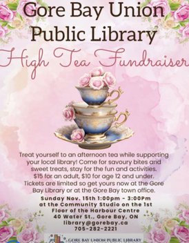 Gore Bay High Tea